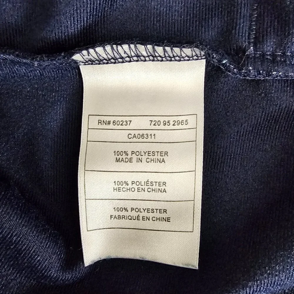 Puma Zip Up Navy Blue Performance Jacket